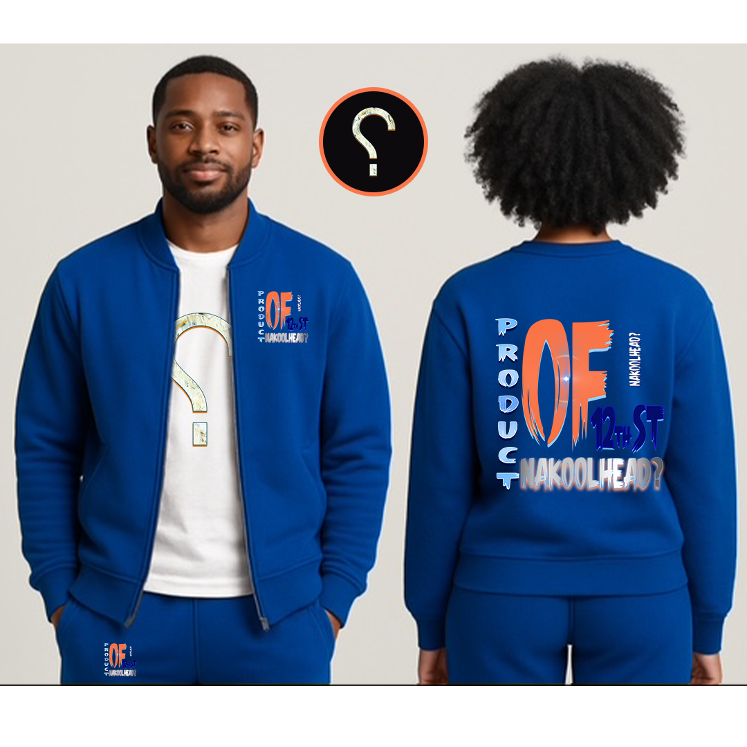 PRODUCT OF 12TH ST - ZIPPED JACKET AND JOGGER SET