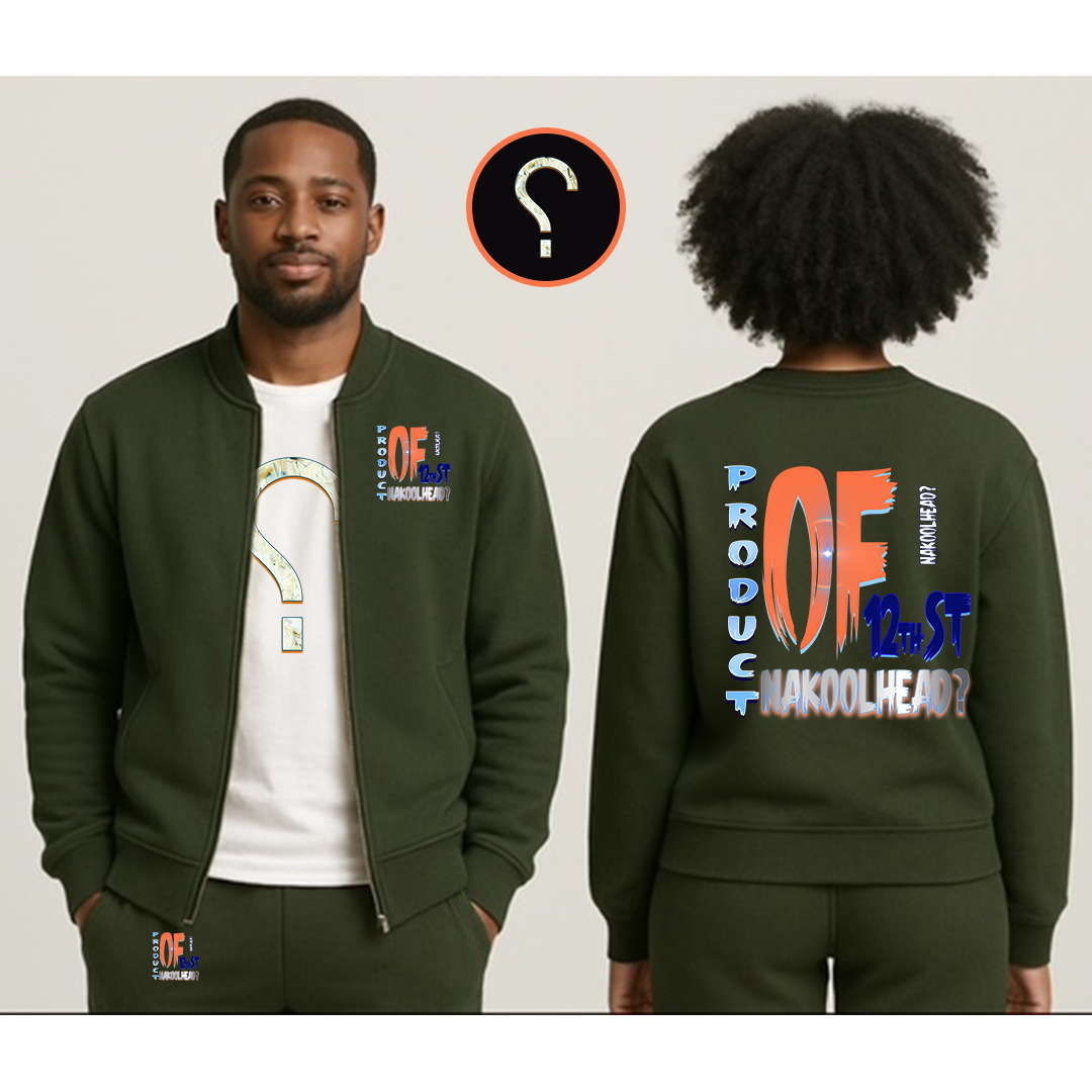 PRODUCT OF 12TH ST  - ZIPPED JACKET AND JOGGER SET