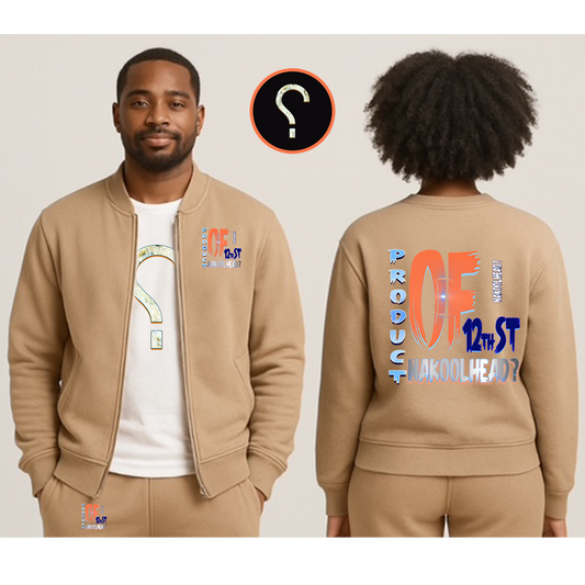 PRODUCT OF 12TH ST  - ZIPPED JACKET AND JOGGER SET