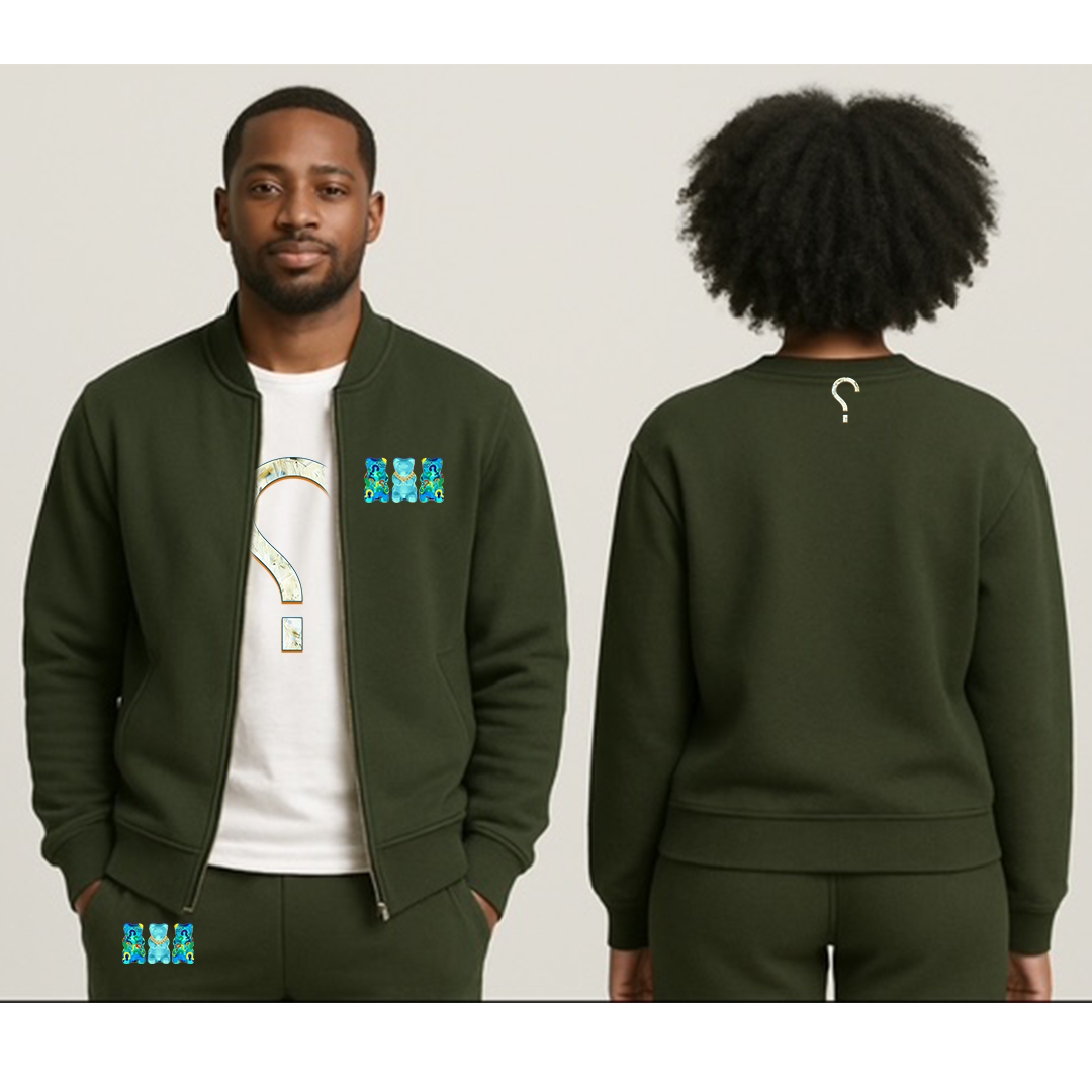 TRUE COLORS  - ZIPPED JACKET AND JOGGER SET