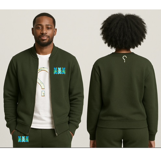 TRUE COLORS - ZIPPED JACKET AND JOGGER SET